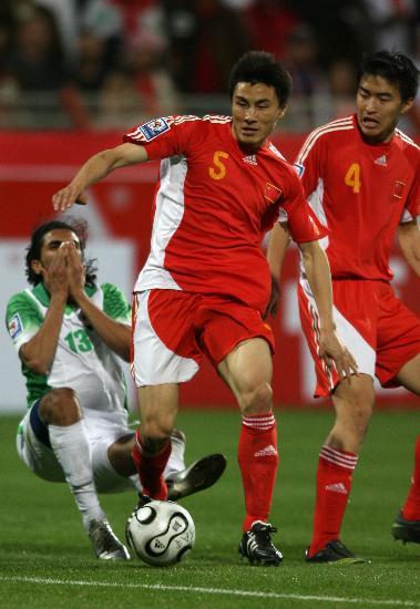 中国足球对伊拉克的相关图片